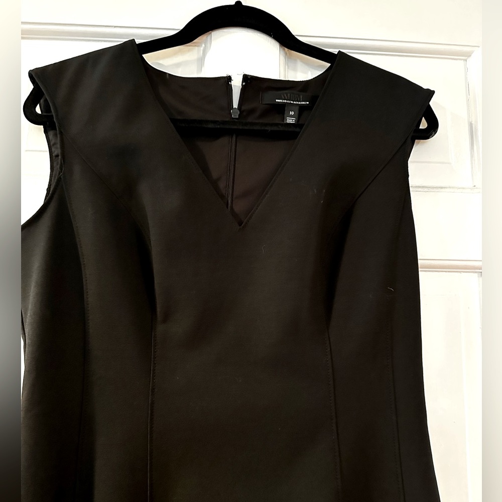 White House Black Market black dress size 10.